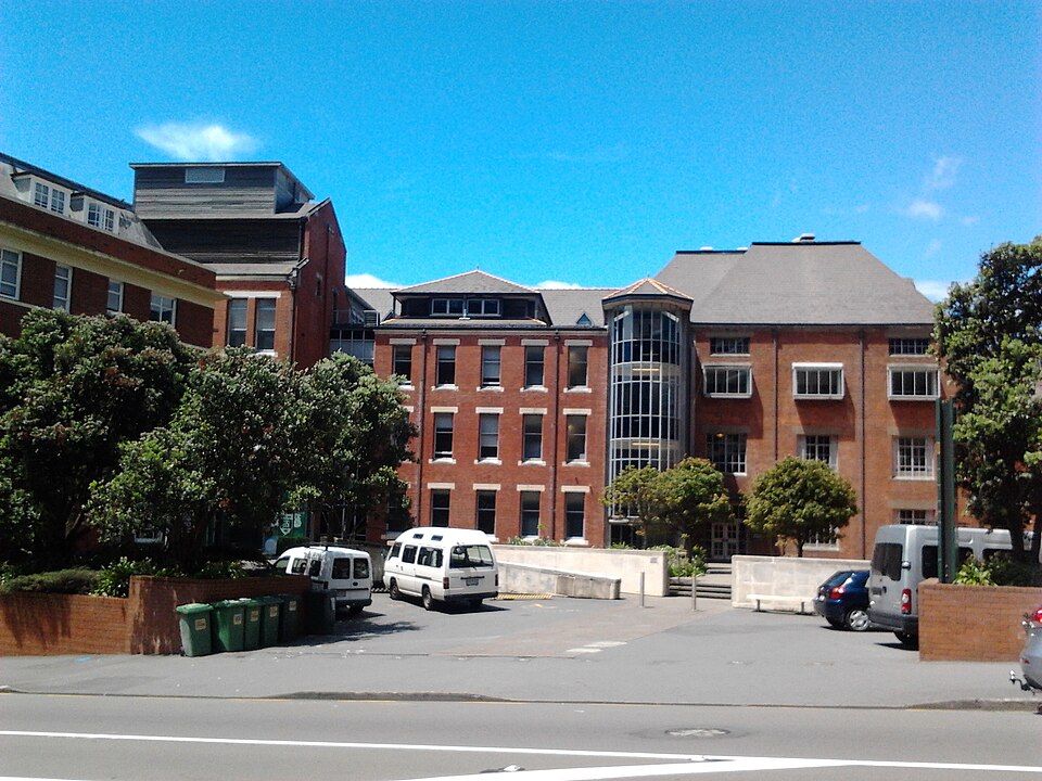 Victoria University of Wellington 학교 건물 외관